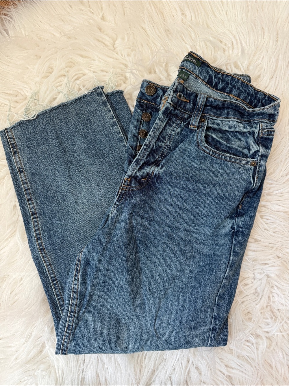 wild fable Medium Blue Straight-Leg Women’s Jeans